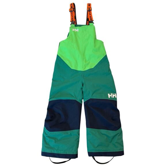 Helly Hansen Junior Rider 2 Insulated Snow Bib Pants Ski Snowboarding 104/4 4 yr - Picture 2 of 14